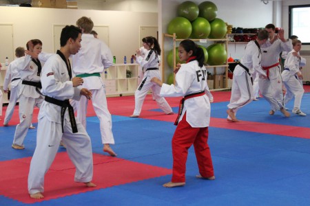 Training with Frans Salmi in Pori 2014. 