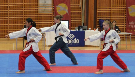 Nordic Championship 2014 GOLD Team with Linda Halonen ja Eevi Huuskonen. 